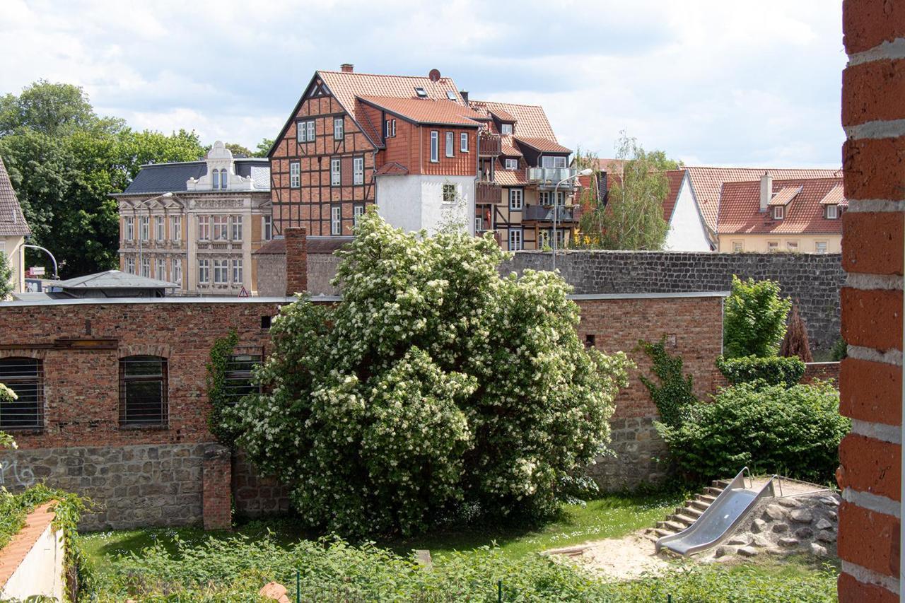 Ferienwohnung Quedlinburg Harz Buitenkant foto